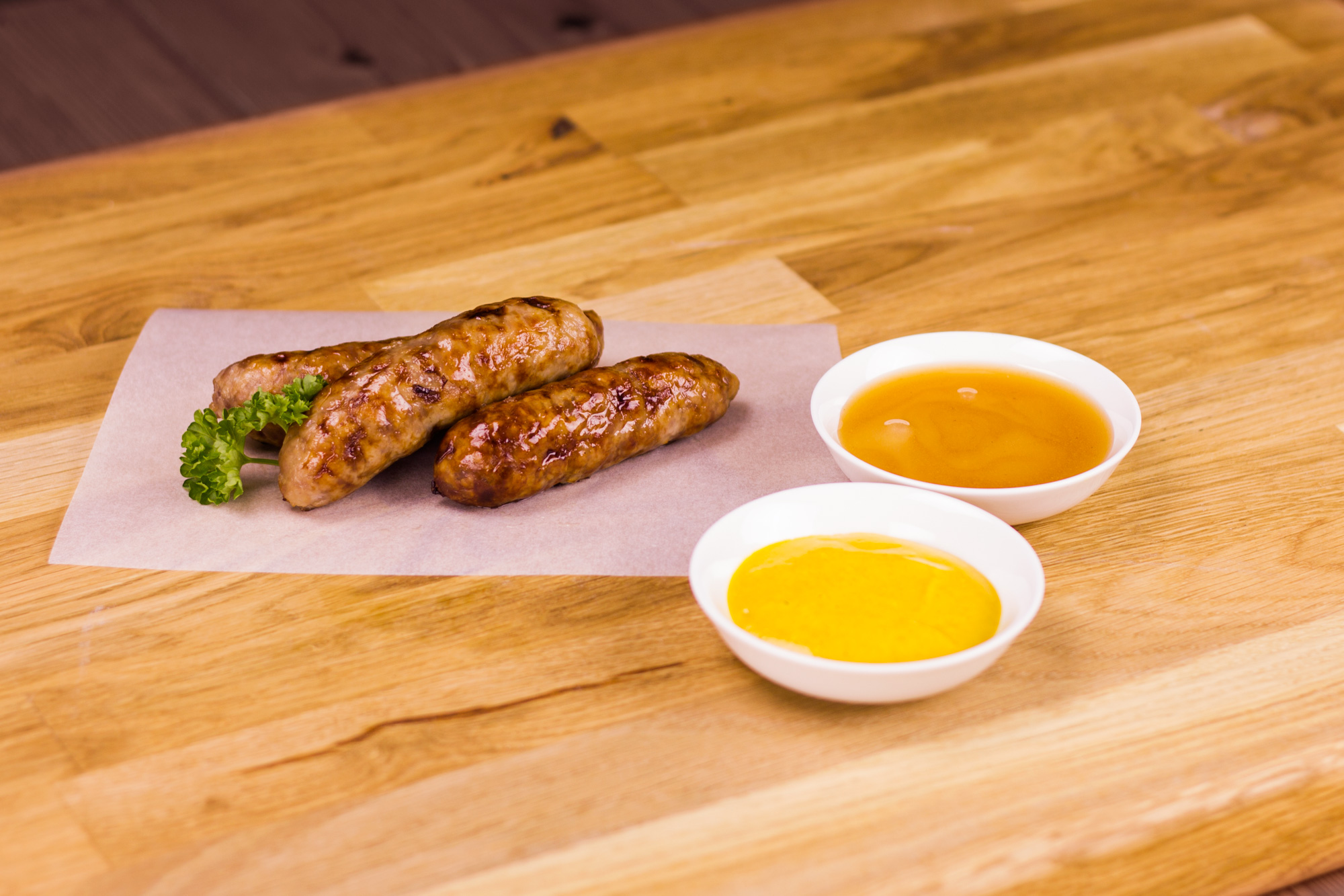 Honey & Mustard Pork Sausages Ingram's Homecure